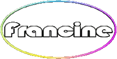 Nome FEMMINILE - Francia F Francine 