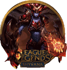 Shyvana-Multimedia Vídeo Juegos League of Legends Iconos - Personajes 2 Shyvana