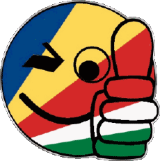 Banderas África Seychelles Smiley - OK 