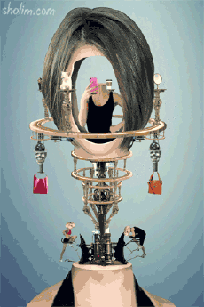 Umorismo -  Fun GIF Artista Sholim 