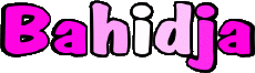 Nome FEMMINILE - Maghreb Musulmano B Bahidja 