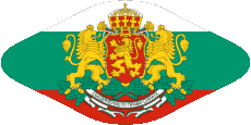 Banderas Europa Bulgaria Oval 