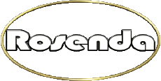 Nombre FEMENINO - España R Rosenda 