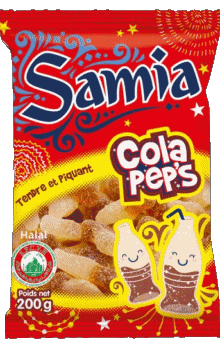 Comida Caramelos Samia 
