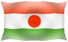 Banderas África Niger Ondulación 