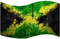 Banderas América Jamaica Rectángulo 