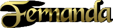 Prénoms FEMININ - Italie F Fernanda 