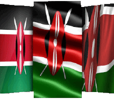 Banderas África Kenia Forma 02 