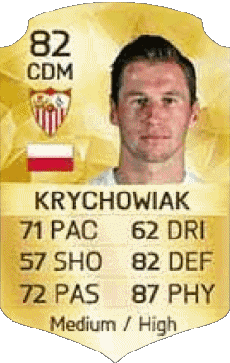 Multi Media Video Games F I F A - Card Players Poland Grzegorz Krychowiak 
