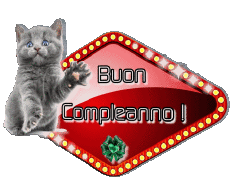 Messages Italian Buon Compleanno Animali 004 