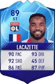 Multi Media Video Games F I F A - Card Players France Alexandre Lacazette 