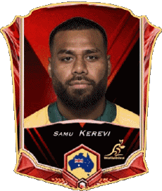 Sports Rugby - Players Australia Team 2022 Samu Kerevi 
