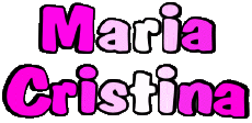 First Names FEMININE - Italy M Composed Maria Cristina 