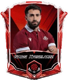 Sports Rugby - Players Georgia Team 2025 Giorgi Kveseladze 