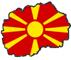 Flags Europe Macedonia Map 