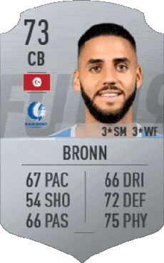 Multi Media Video Games F I F A - Card Players Tunisia Dylan Bronn 