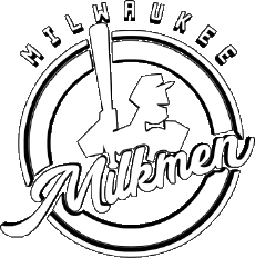 Deportes Béisbol U.S.A - A A B Milwaukee Milkmen 