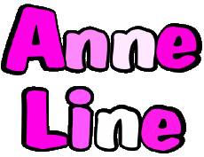 First Names FEMININE - France A Composed Anne Line 