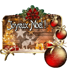 Messagi Francese Joyeux Noël Serie 13 