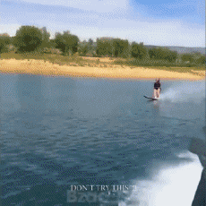 Humour - Fun Sports Ski Nautique Gamelles - Fail 