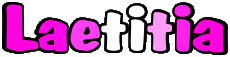 Prénoms FEMININ - France L Laetitia 