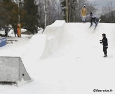 Humor - Fun Deportes Esquí Free Style Fail - Gamelles 