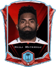 Sports Rugby - Joueurs Fidji Nikola Matawalu 