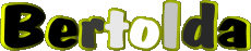 Prénoms FEMININ - Allemagne B Bertolda 