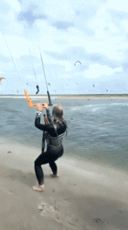 Umorismo -  Fun Sportivo Kite Surf Fail 