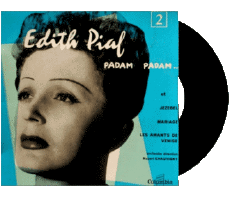 Padam Padam - Jezebel - Mariage - Les amants de Venise-Multi Média Musique Compilation 60' France Edith Piaf 