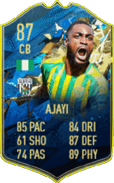 Multi Média Jeux Vidéo F I F A - Joueurs Cartes Nigéria Semi Ajayi 