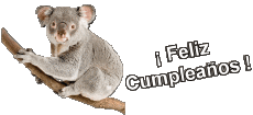 Mensajes Español Feliz Cumpleaños Animales 013 
