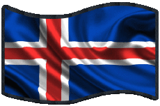 Drapeaux Europe Islande Rectangle 