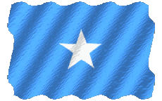 Drapeaux Afrique Somalie Ondulation 