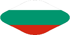 Drapeaux Europe Bulgarie Ovale 