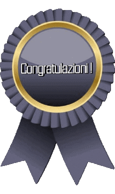 Messages Italien Congratulazioni 06 