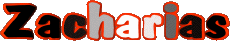 Prénoms MASCULIN - UK - USA Z Zacharias 