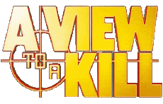 Multi Média Cinéma International James Bond 007 Dangereusement Votre Logo Anglais 