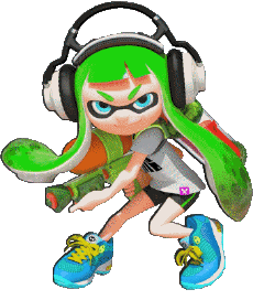 Multimedia Videospiele Splatoon Symbole - Zeichen 