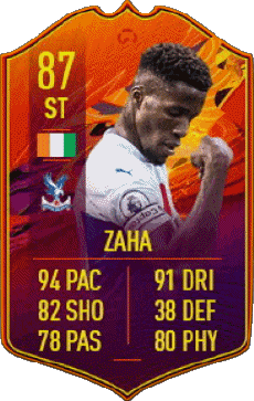 Multimedia Vídeo Juegos F I F A - Jugadores  cartas Costa de Marfil Wilfried Zaha 