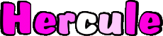 Vorname MANN - Frankreich H Hercule 