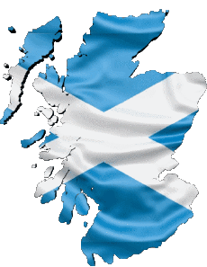 Drapeaux Europe Ecosse carte 