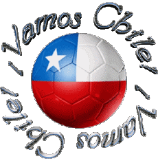 Messages Espagnol Vamos Chile Fútbol 