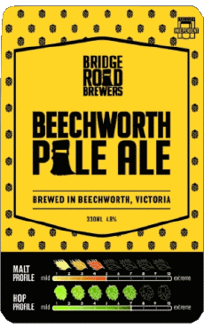 Beechworth Pale ale-Bevande Birre Australia BRB - Bridge Road Brewers Beechworth Pale ale