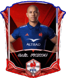 Sports Rugby - Joueurs France Equipe 2025 Gaël FICKOU 