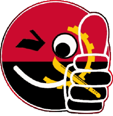 Bandiere Africa Angola Faccina - OK 