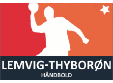 Sport Handballschläger Logo Dänemark Lemvig-Thyboron 