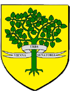 Banderas Francia Departamentos - Ciudades 38 VIENNE 