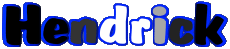 Vorname MANN - Frankreich H Hendrick 