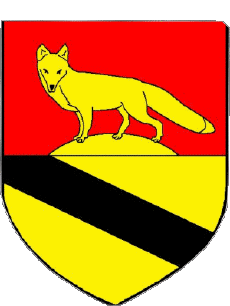 Blasón-Fahnen Frankreich Abteilungen - Städte 04 PIERREVERT Blasón